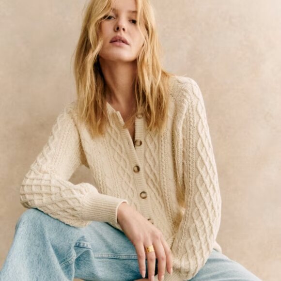 Sezane Andie Cardigan - Picture 1 of 4
